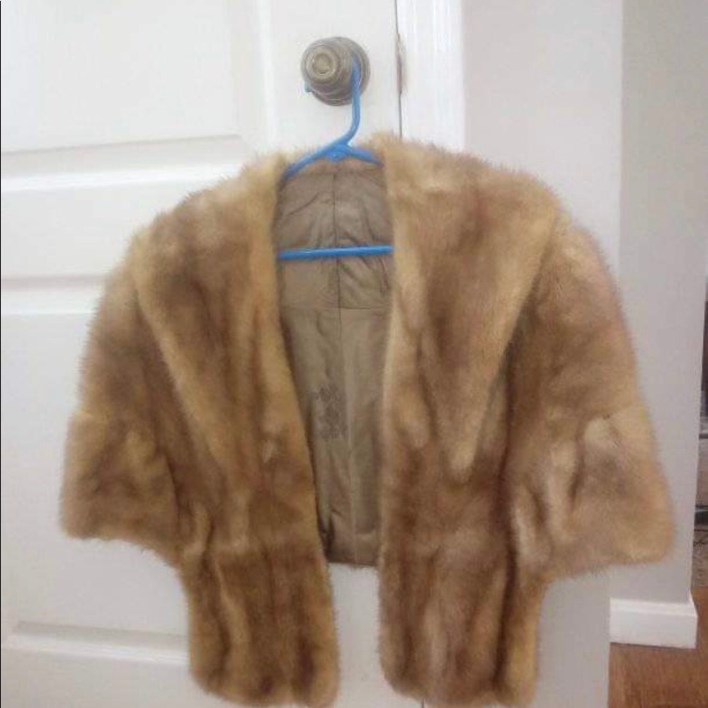 Macy's vintage fur label authority for women